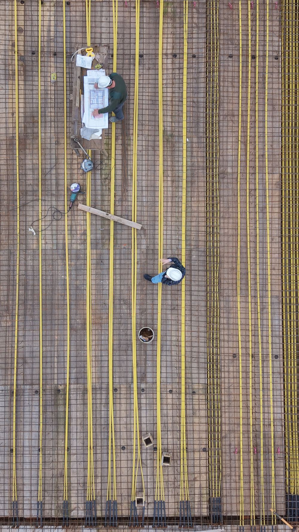 Acompanhamento de obra pela verbê